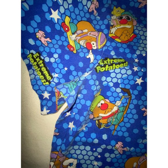 Mr Potatoe Extreme Sports Medical Scrub Top Medium - Picture 9 of 11